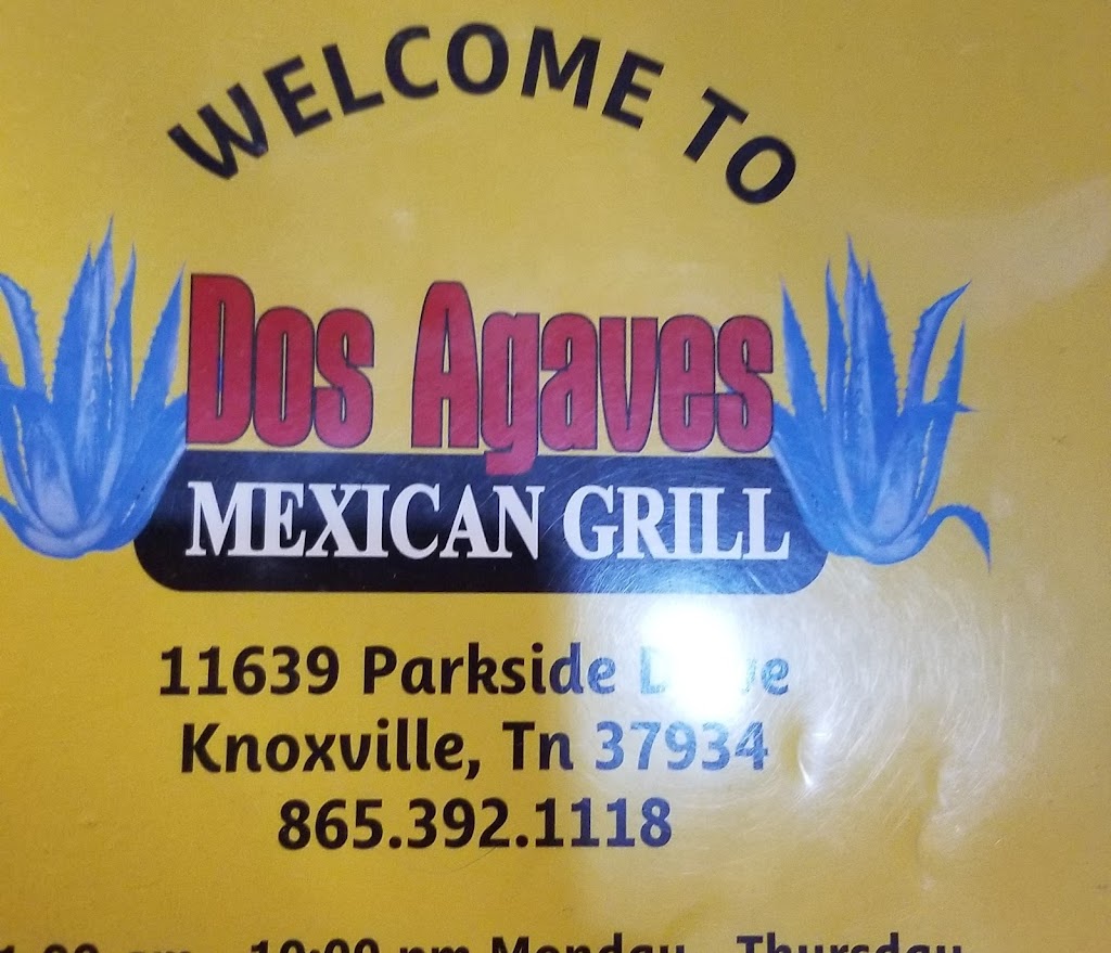 Dos Agaves Mexican Grill | 11639 Parkside Dr, Knoxville, TN 37934, USA