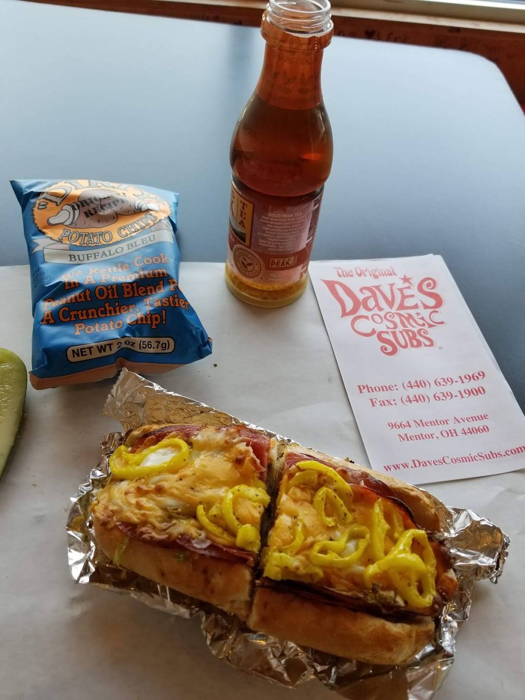 Daves Cosmic Subs | meal takeaway | 9664 Mentor Ave, Mentor, OH 44060, USA | 4406391969 OR +1 440-639-1969