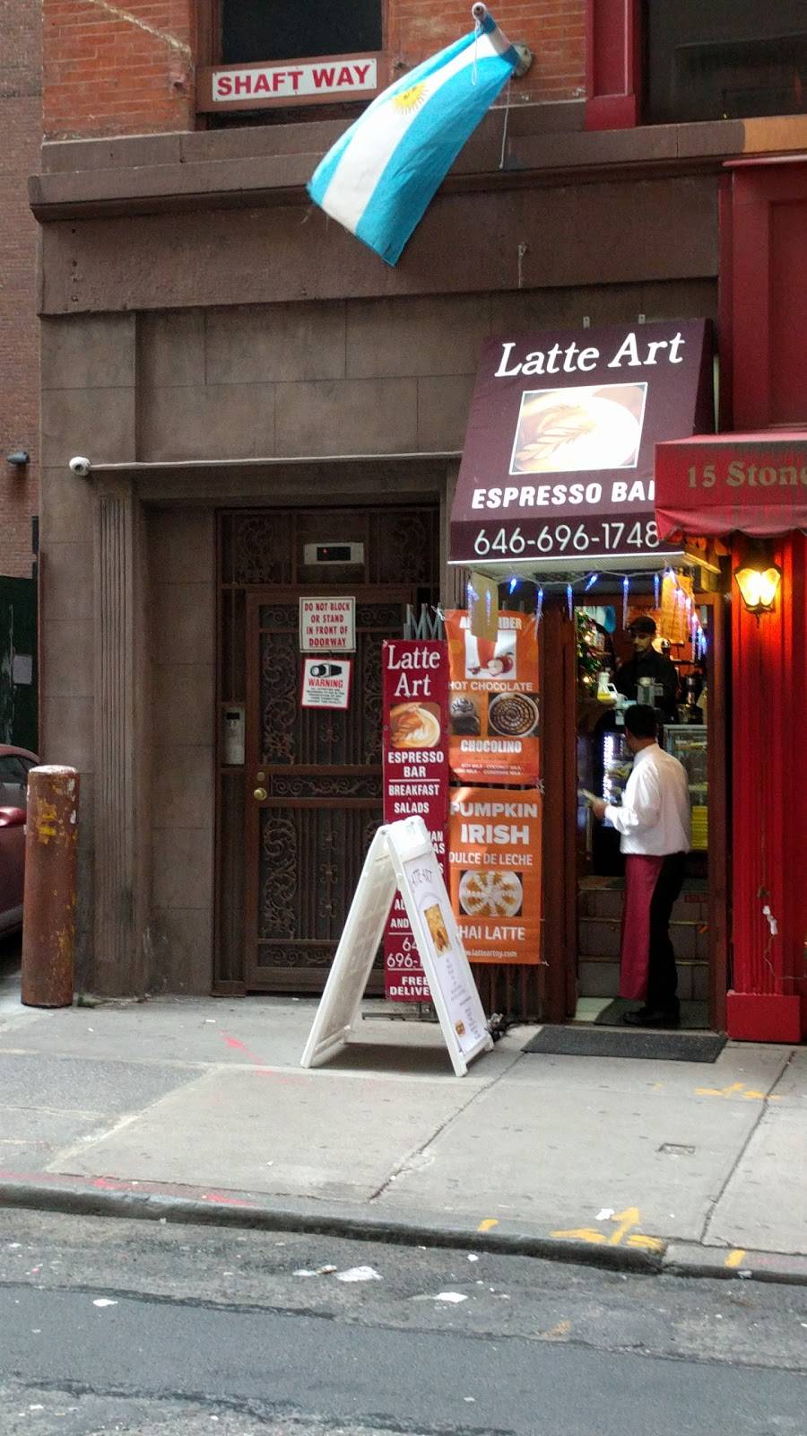 Latte Art | cafe | 15 Stone St, New York, NY 10004, USA | 6466961748 OR +1 646-696-1748