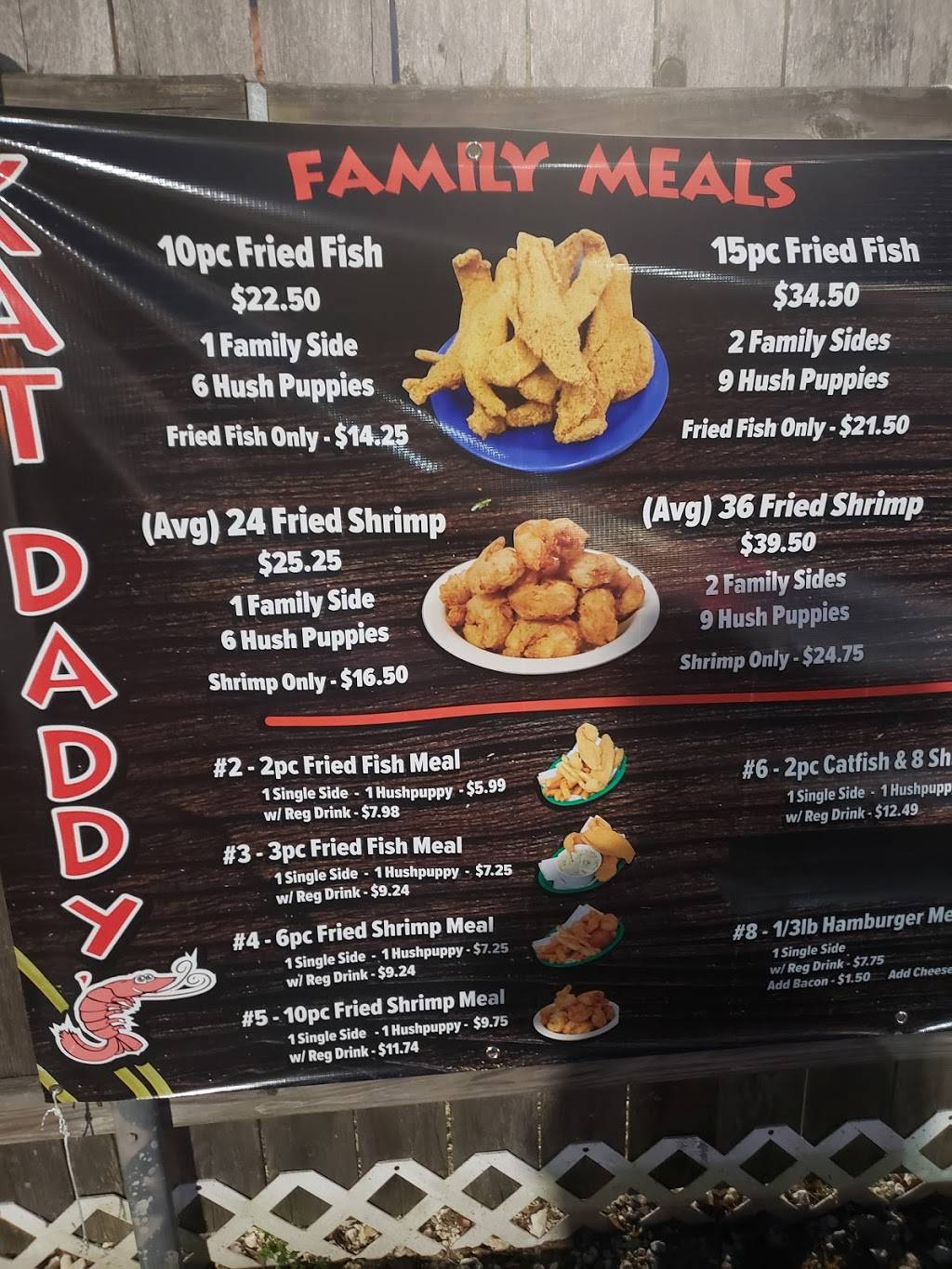 Kat daddys menu