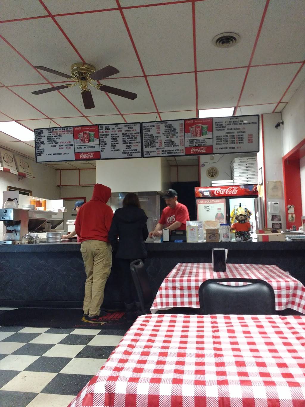 Cams Pizzeria | restaurant | 20 Bridge St, Phoenix, NY 13135, USA | 3156954411 OR +1 315-695-4411