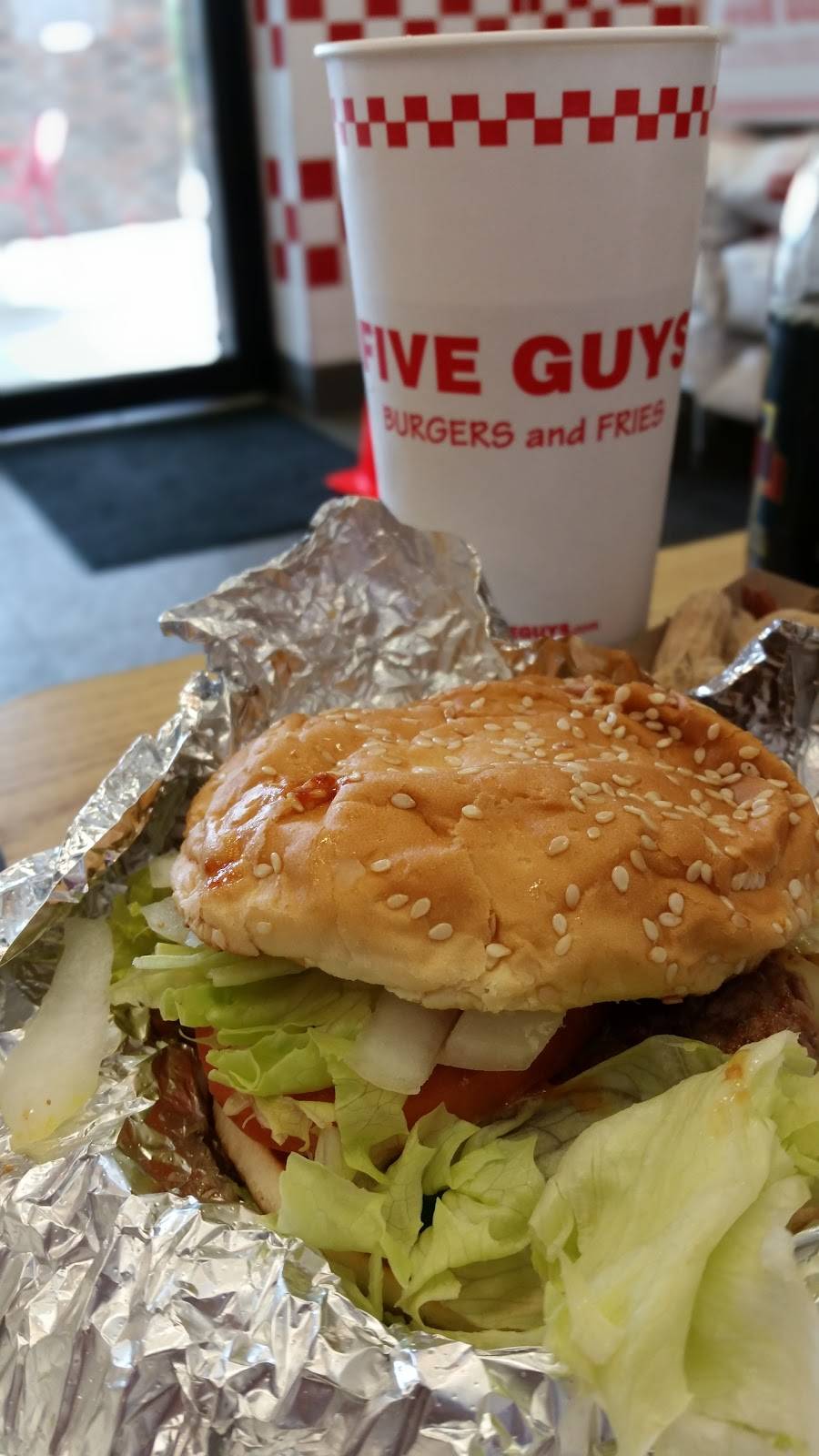 Five Guys | meal takeaway | 7110 Rogers Ave, Fort Smith, AR 72903, USA | 4794781007 OR +1 479-478-1007