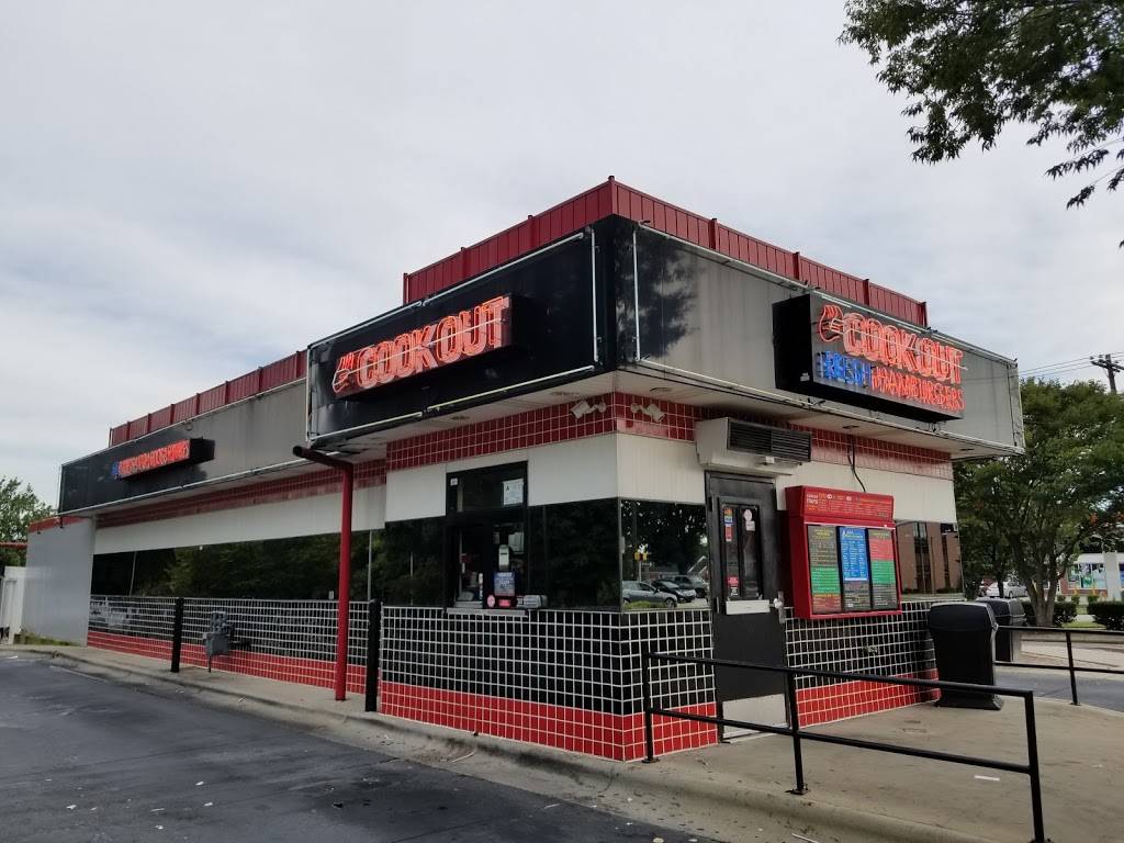 Cook Out | restaurant | 1201 New Bern Ave, Raleigh, NC 27610, USA | 9198215410 OR +1 919-821-5410