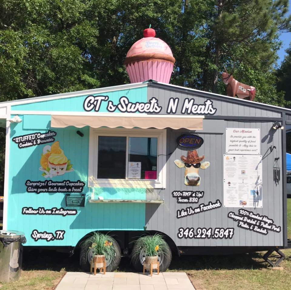 CT’s Sweets N Meats | restaurant | 27722 Robinson Rd, Conroe, TX 77385, USA | 3462245847 OR +1 346-224-5847