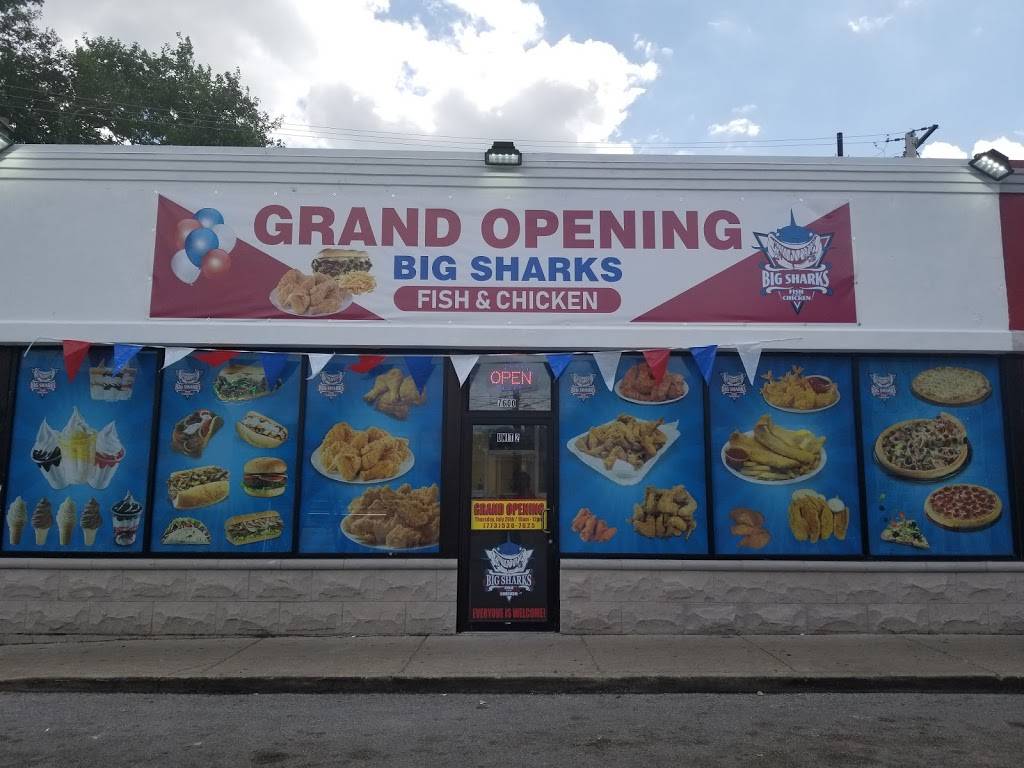 Big Sharks | restaurant | 7600 S Exchange Ave, Chicago, IL 60649, USA | 7735307625 OR +1 773-530-7625