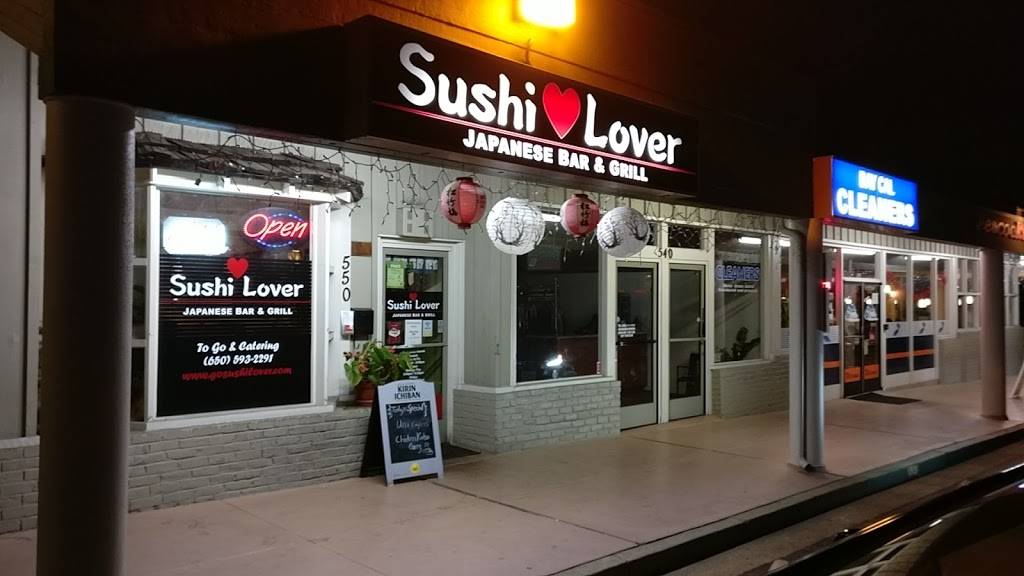 Sushi Lover | restaurant | 550 Masonic Way, Belmont, CA 94002, USA | 6505932291 OR +1 650-593-2291
