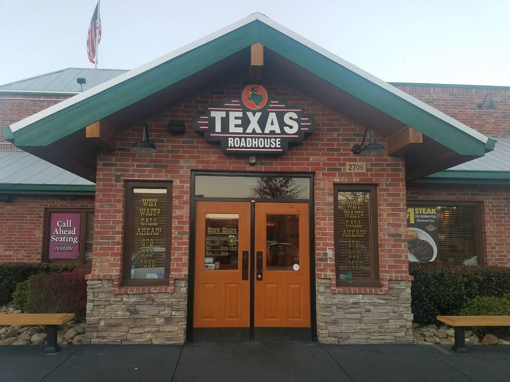 Texas Roadhouse 2706 Chapel Hill Rd, Douglasville, GA 30135, USA