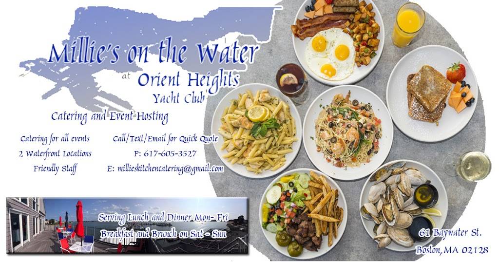 Millies Kitchen at Orient Heights Yacht Club | restaurant | 61 Bayswater St, Boston, MA 02128, USA | 6178460088 OR +1 617-846-0088