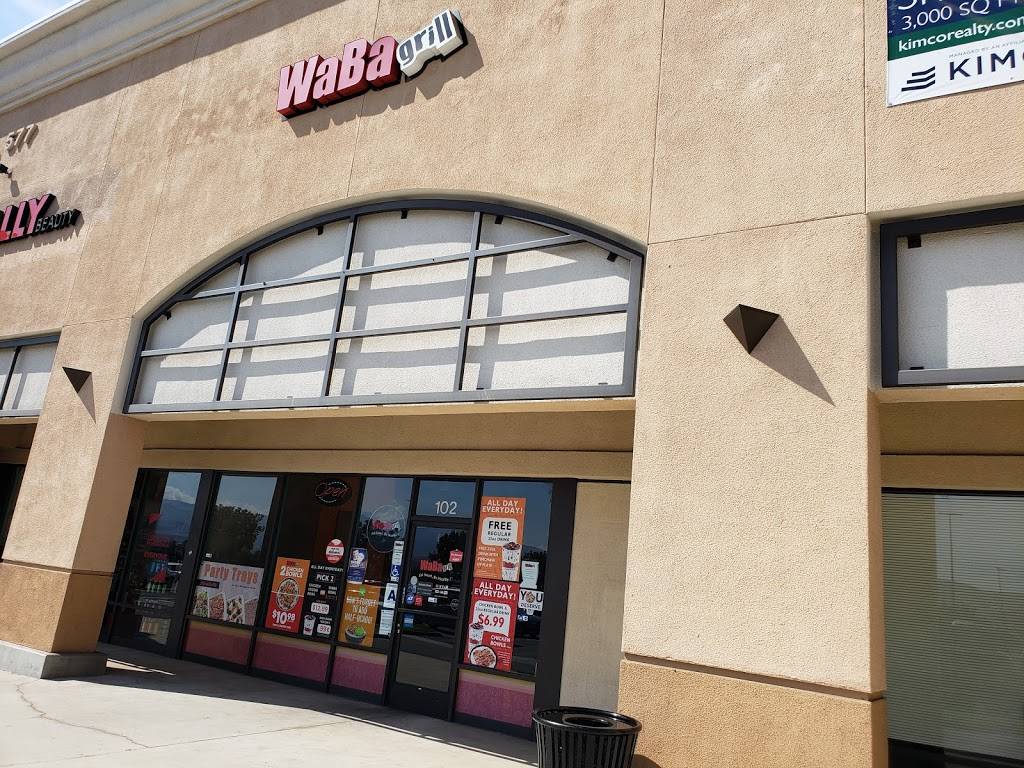 WaBa Grill | restaurant | 577 N McKinley St, Corona, CA 92879, USA | 9515201071 OR +1 951-520-1071