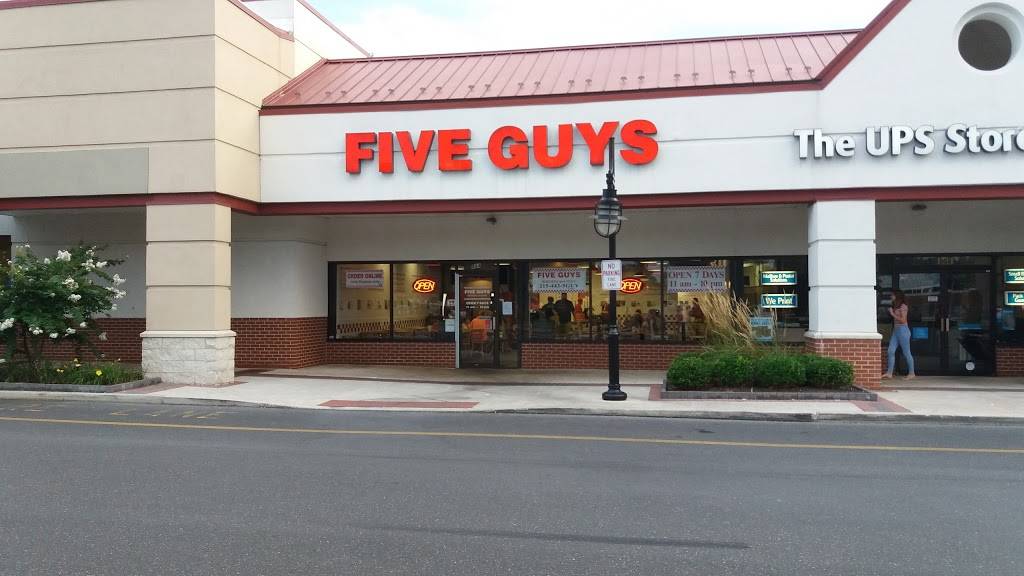 Five Guys | meal takeaway | 864 Street Rd, Warminster, PA 18974, USA | 2154435489 OR +1 215-443-5489