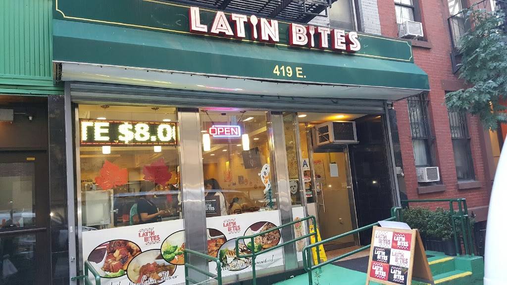 Latin Bites | restaurant | 419 E 70th St, New York, NY 10021, USA | 2125854250 OR +1 212-585-4250
