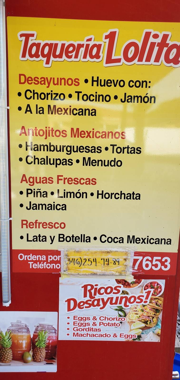 Taqueria Lolita | restaurant | 17403 Roberts Rd, Hockley, TX 77447, USA | 3462547489 OR +1 346-254-7489