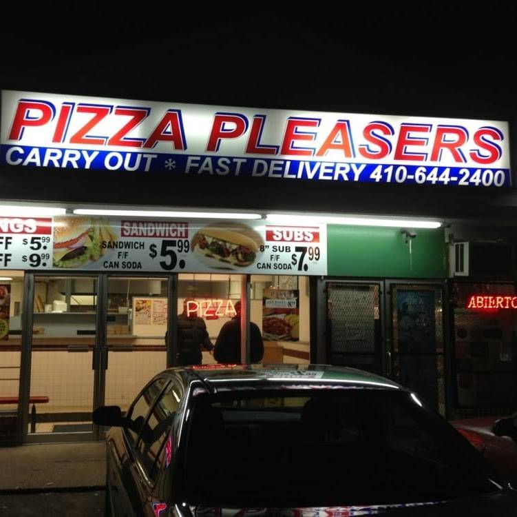 Pizza Pleasers - Meal delivery | 3210 Hollins Ferry Rd, Halethorpe, MD ...