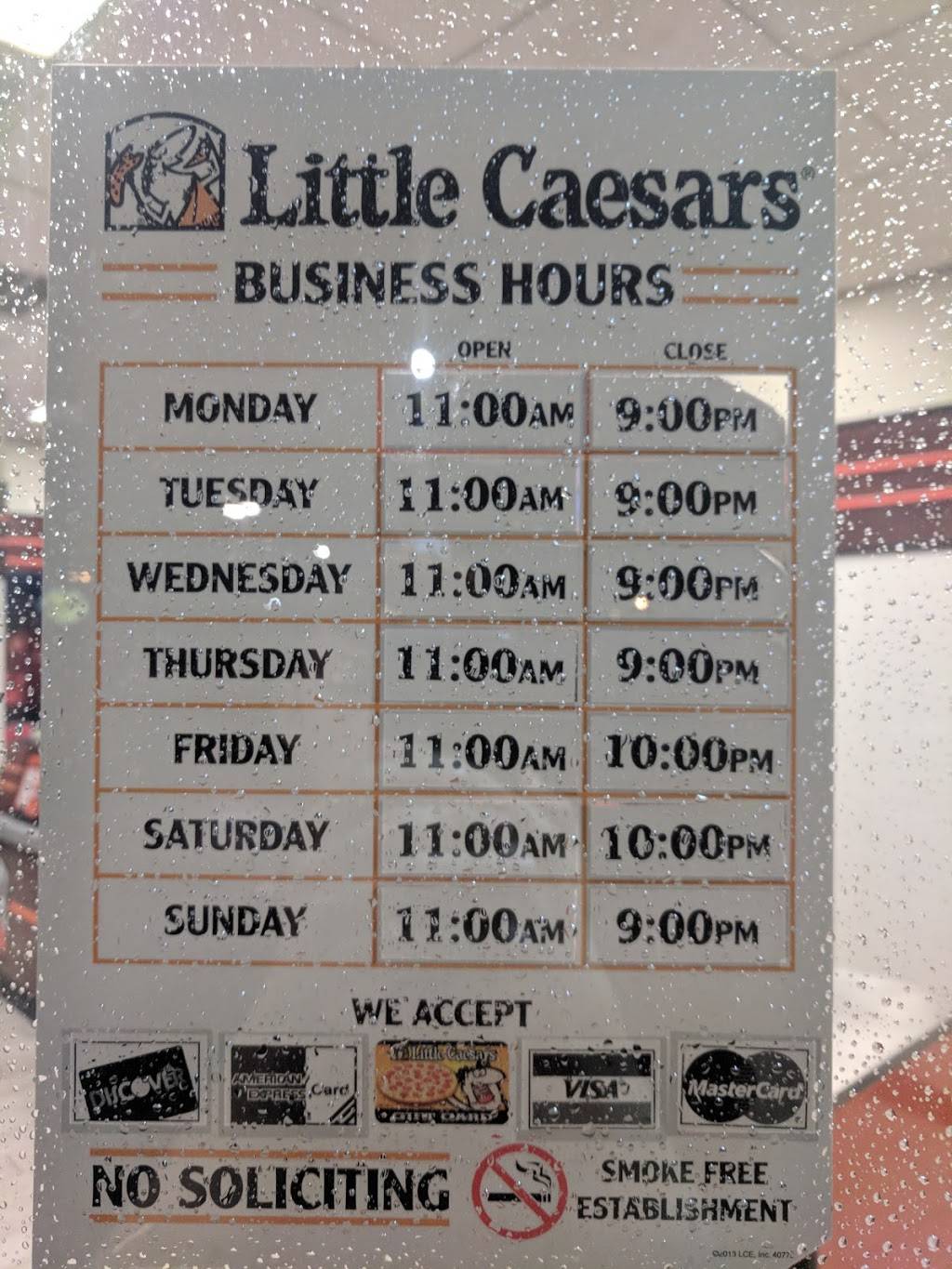 Little Caesars Pizza | meal takeaway | 242 Springdale Dr, Clinton, SC 29325, USA | 8648330006 OR +1 864-833-0006