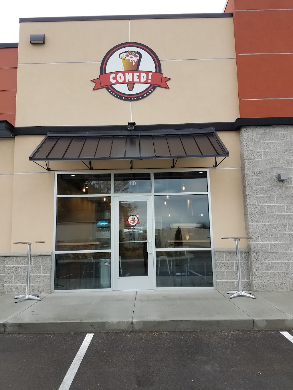 Coned Pizza | restaurant | 2976 E Overland Rd #110, Meridian, ID 83646, USA | 2088055812 OR +1 208-805-5812