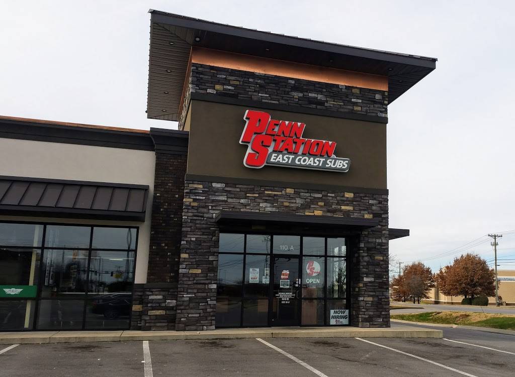 Penn Station East Coast Subs | meal takeaway | 110 Needmore Rd A, Clarksville, TN 37043, USA | 9315383616 OR +1 931-538-3616