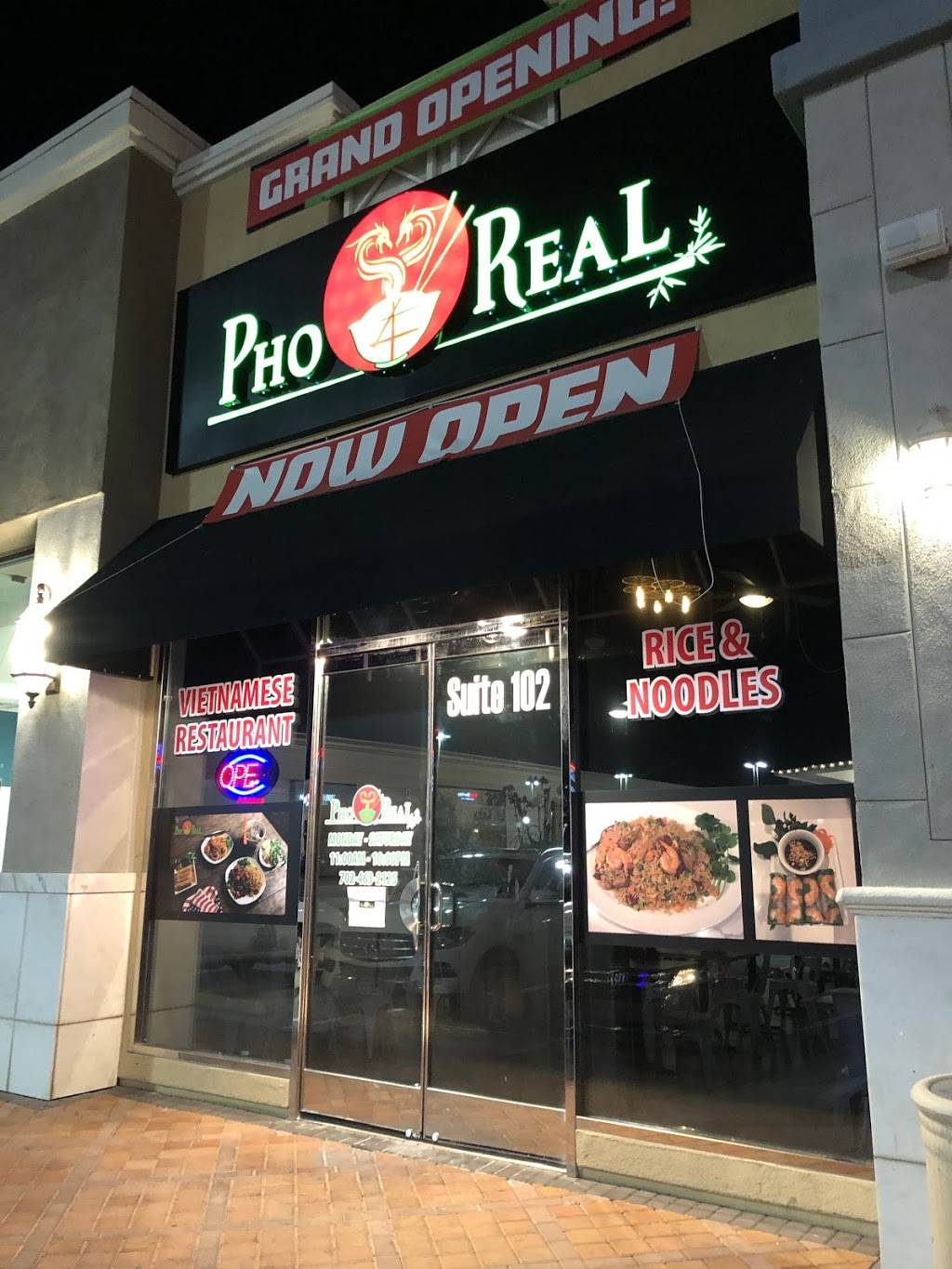 Pho Real Vietnamese Restaurant | restaurant | 4145 S Grand Canyon Dr Suite #102, Las Vegas, NV 89147, USA | 7024632125 OR +1 702-463-2125