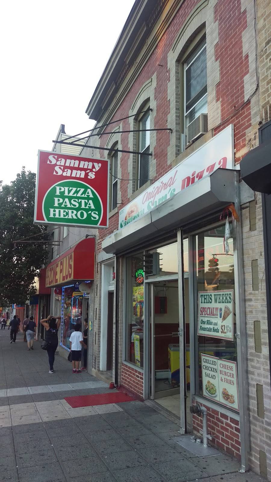 Sammy Sams Pizzeria | restaurant | 1704, 6717 Bergenline Ave, Guttenberg, NJ 07093, USA | 2016620790 OR +1 201-662-0790