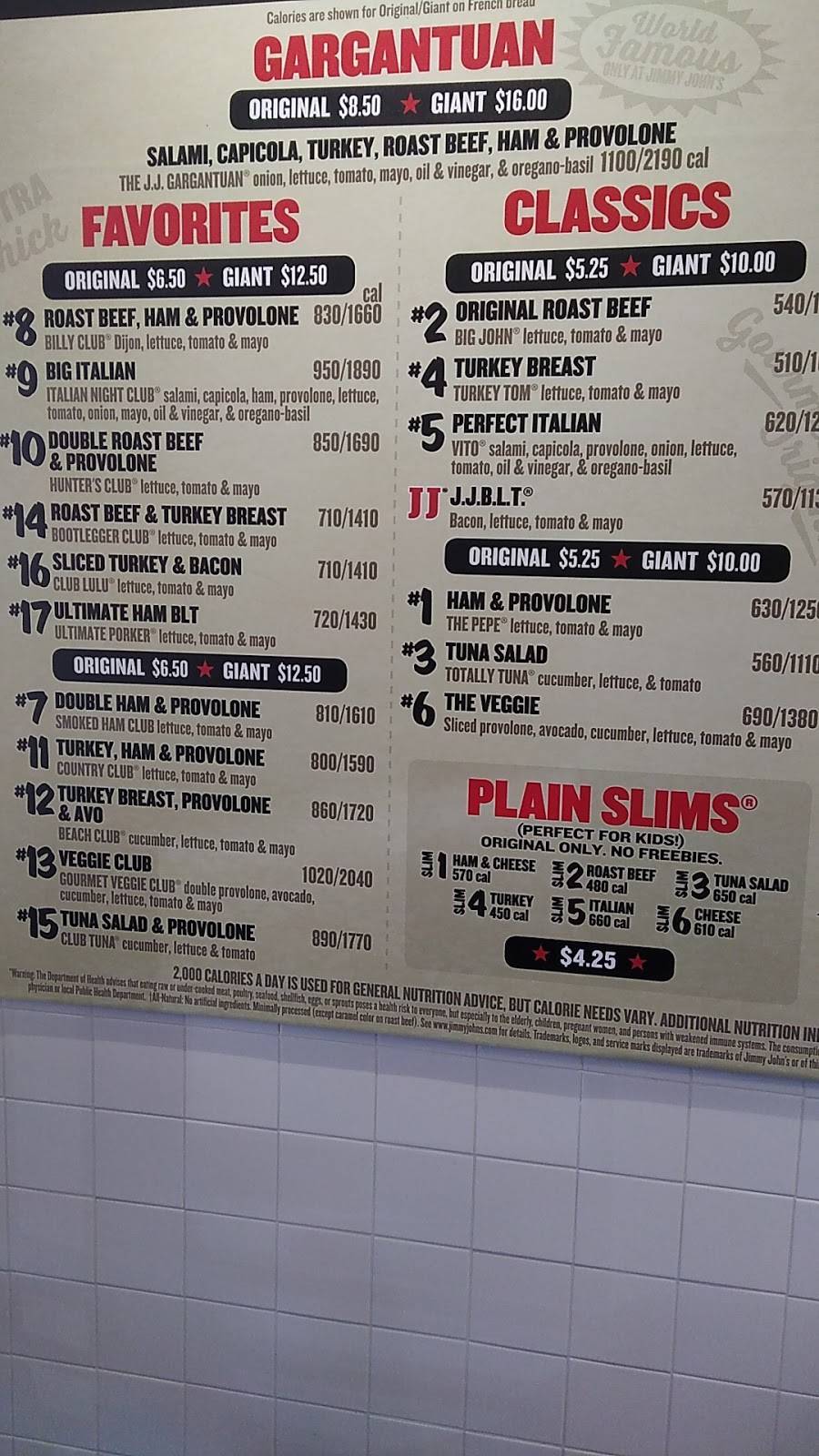 Jimmy Johns | meal delivery | 775 Asp Ave, Norman, OK 73069, USA | 4057015337 OR +1 405-701-5337