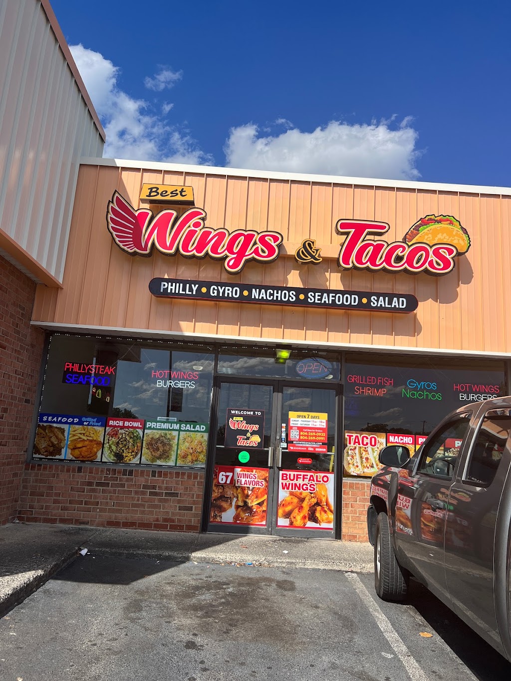 Best Wings & Tacos | meal takeaway | 7108 Hull Street Rd N, Richmond, VA 23235, USA | 8042690991 OR +1 804-269-0991