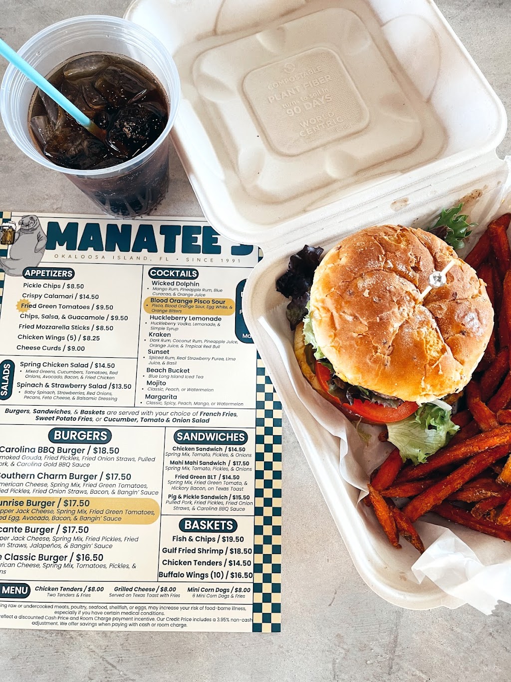 Manatees Tiki Bar | restaurant | 573 Santa Rosa Blvd, Fort Walton Beach, FL 32548, USA | 8502448686 OR +1 850-244-8686
