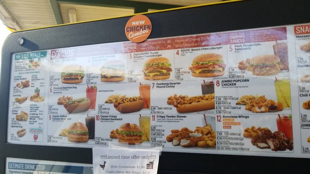 Sonic Drive-In | restaurant | 11555 Kaw Dr, Bonner Springs, KS 66012, USA | 9134414777 OR +1 913-441-4777