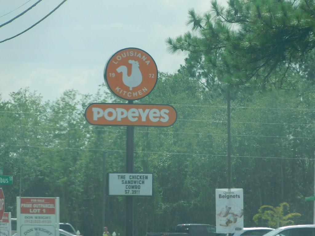Popeyes Louisiana Kitchen | restaurant | 1610 S Georgia Pkwy W, Waycross, GA 31503, USA | 9123872600 OR +1 912-387-2600