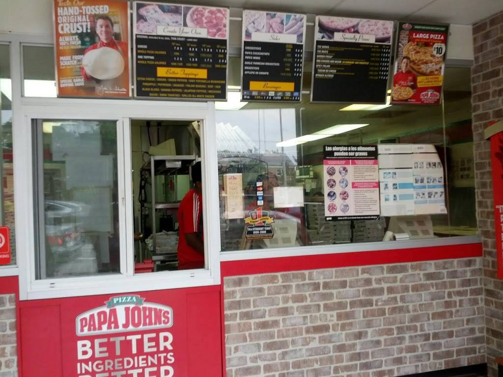 Papa John S Pizza Restaurant 16202 Union Tpke Fresh Meadows Ny 11366 Usa