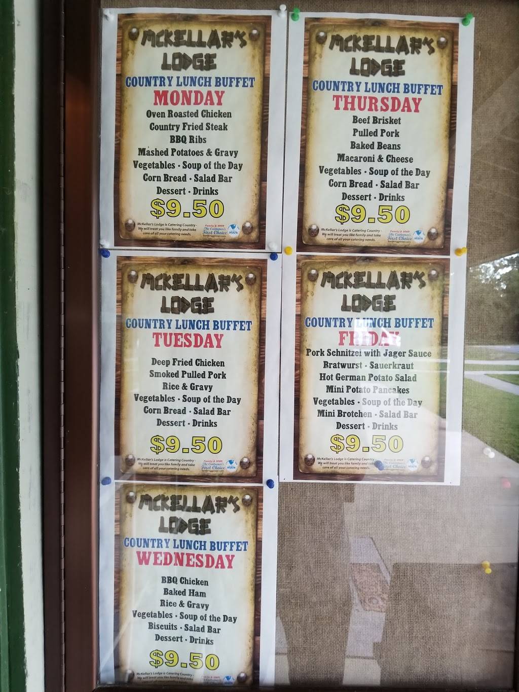 McKellars Lodge | restaurant | 0-9127 Gruber Rd, Fort Bragg, NC 28307, USA | 9109075253 OR +1 910-907-5253
