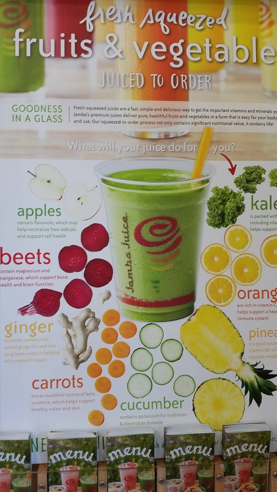 Jamba Juice Claremont Village at Indian Hill 175 N. Indian Hill Blvd
