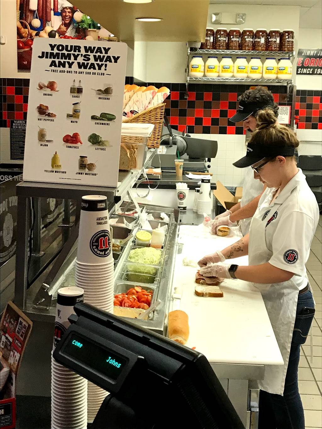 Jimmy Johns | meal delivery | 540 Cotanche St, Greenville, NC 27858, USA | 2523290130 OR +1 252-329-0130