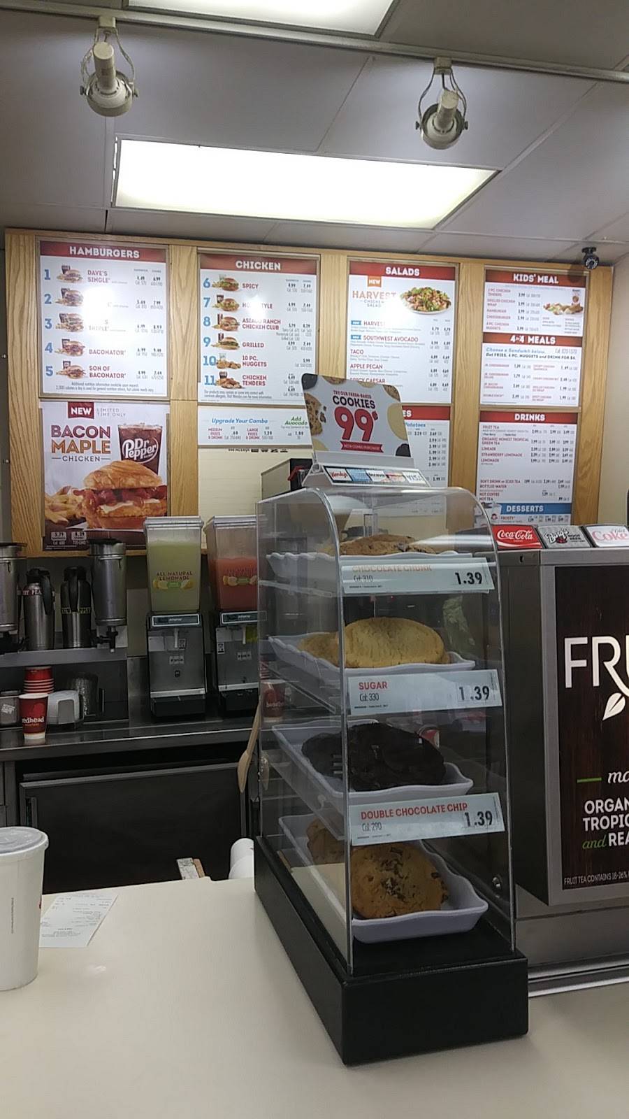 Wendys | restaurant | 27925 Encanto Dr, Sun City, CA 92586, USA | 9516722815 OR +1 951-672-2815