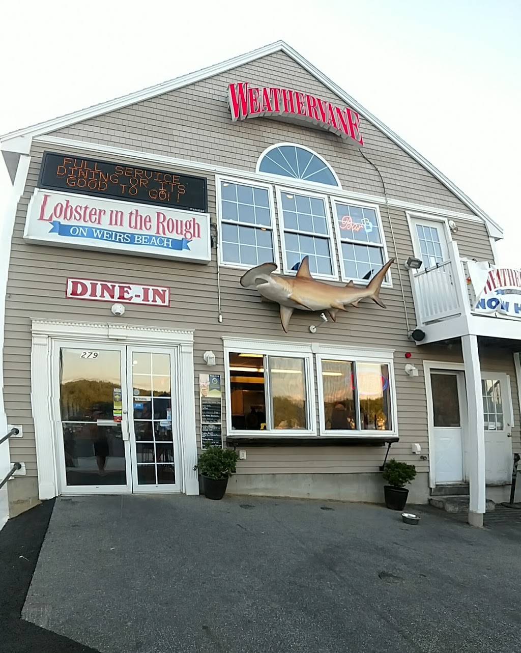 Lobster In The Rough on Weirs Beach Restaurant 279 Lakeside Ave